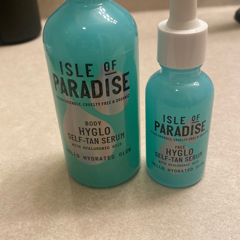 Isle of paradise tanning drops